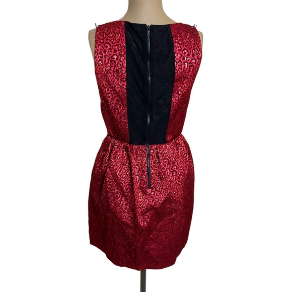 Alice + Olivia leopard print mini dress - Picture 4 of 11